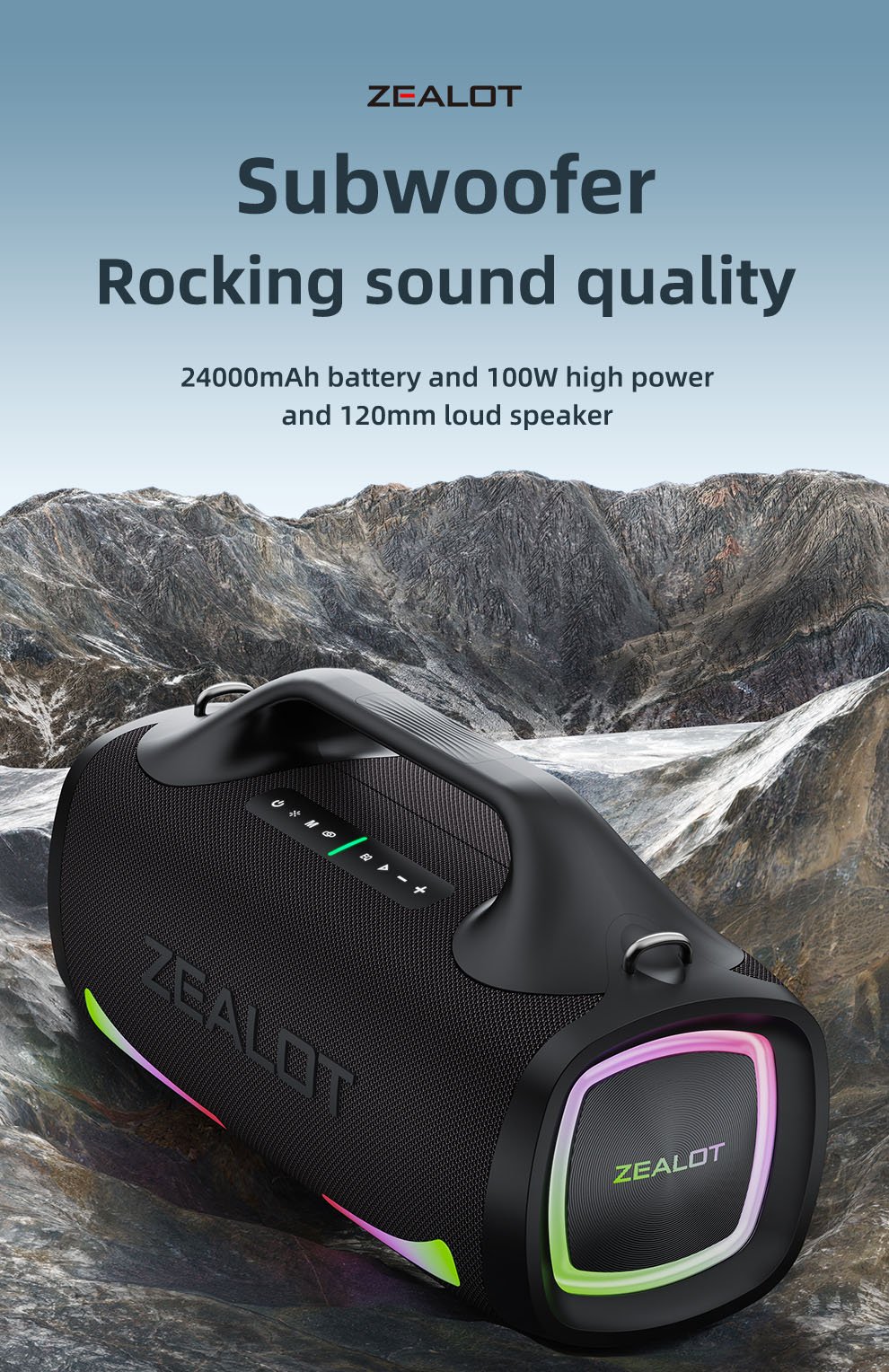 Zealot S79 Bluetooth Speaker 100W - PhoniqTech