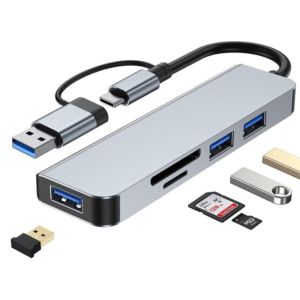 5 in 1 Type-C Hub Multiport Dock Station